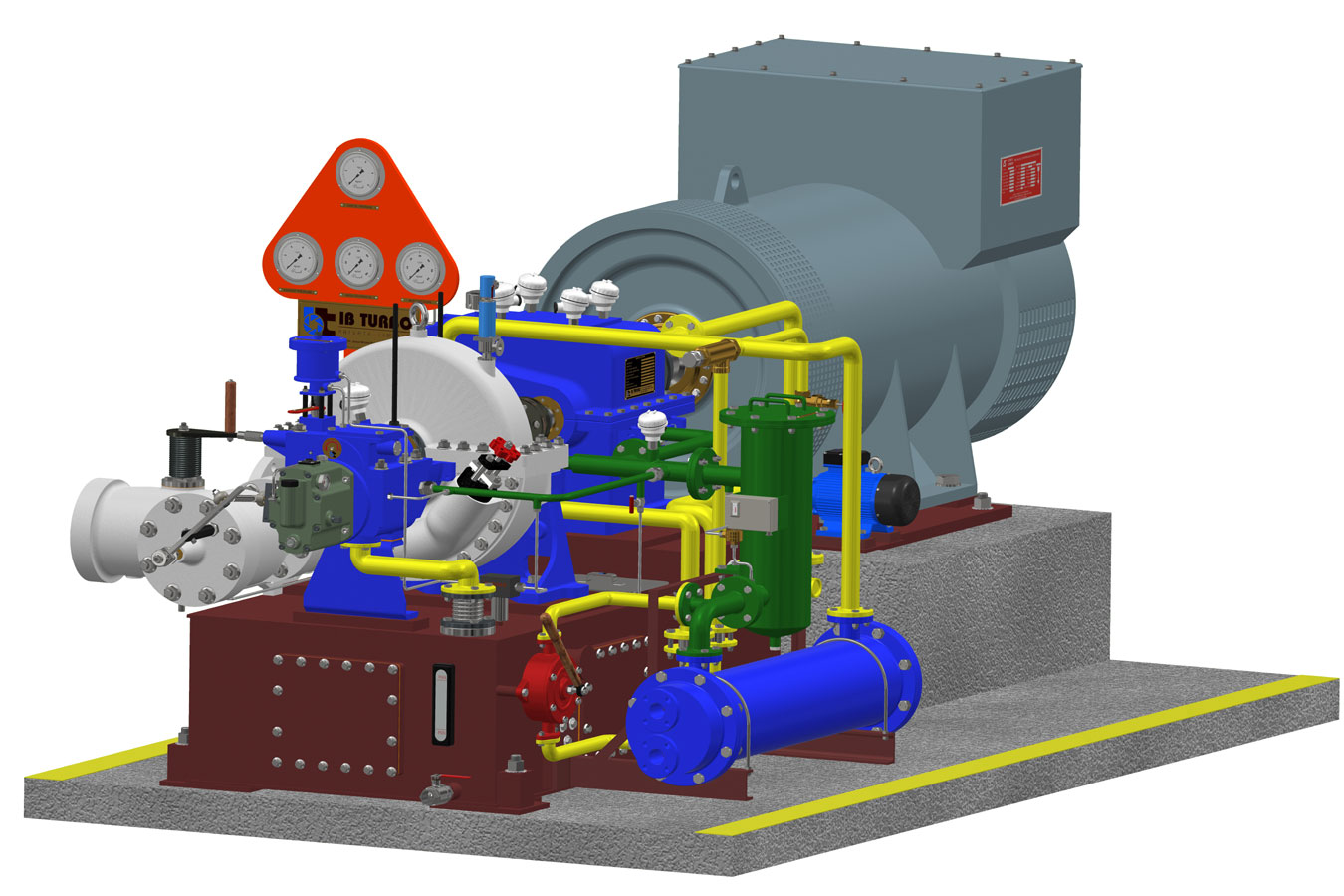 Induction Turbine / Turbine with Induction Generator
